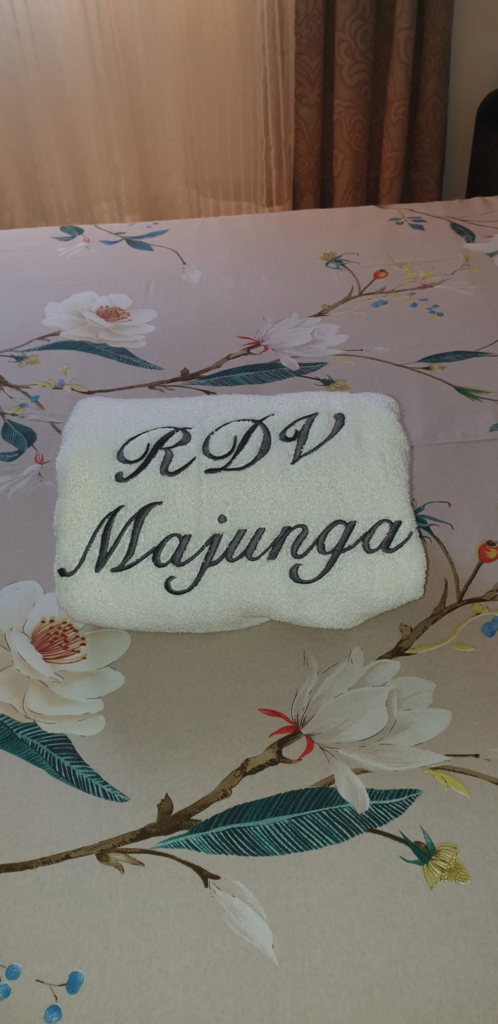 Le linge de maison RDV Majunga